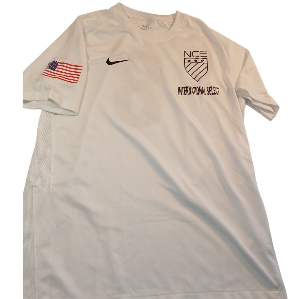 Nike Dri-Fit Women's White NCE #8 Soccer Jersey - Size Medium